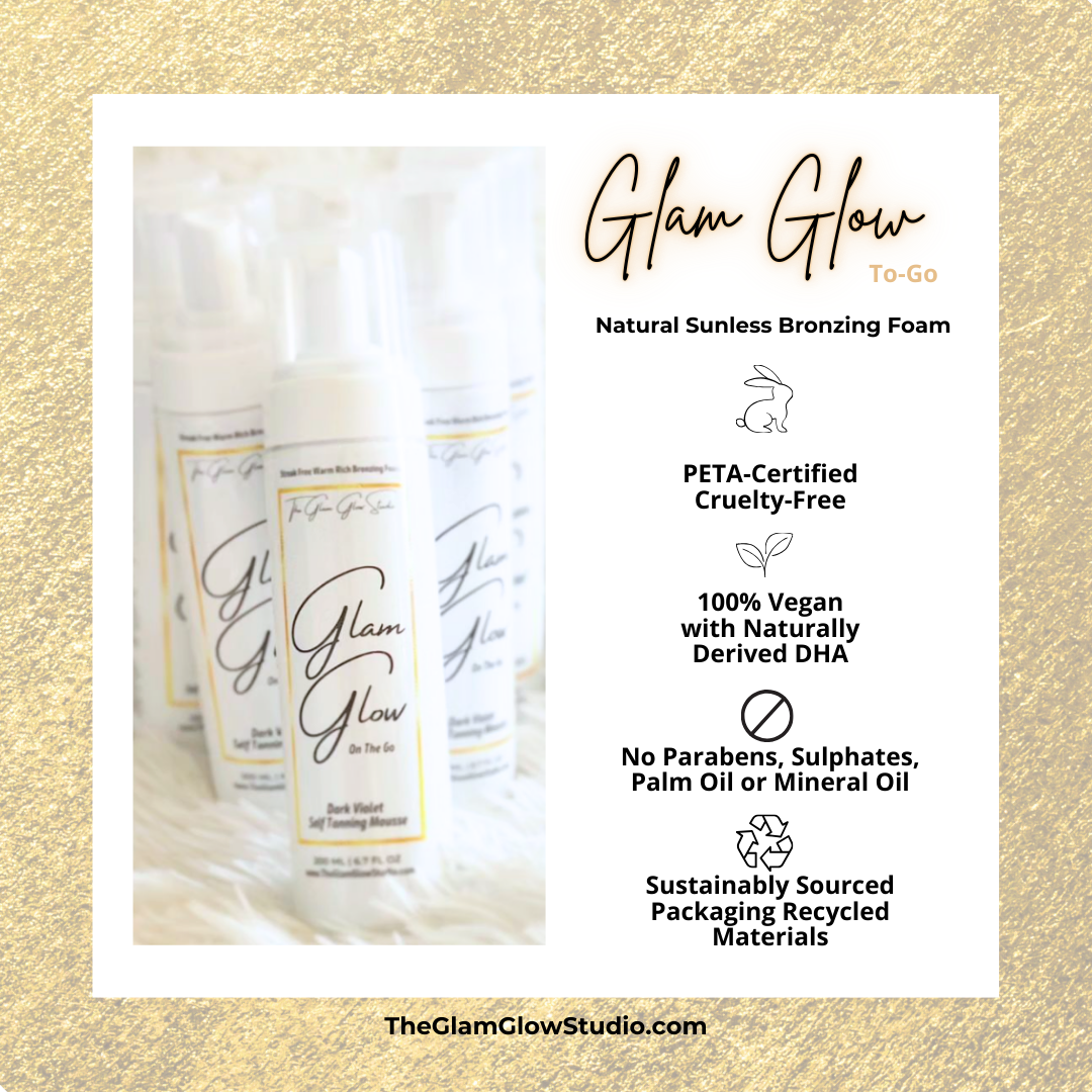 Glam Glow On The Go Self Tanning Mousse