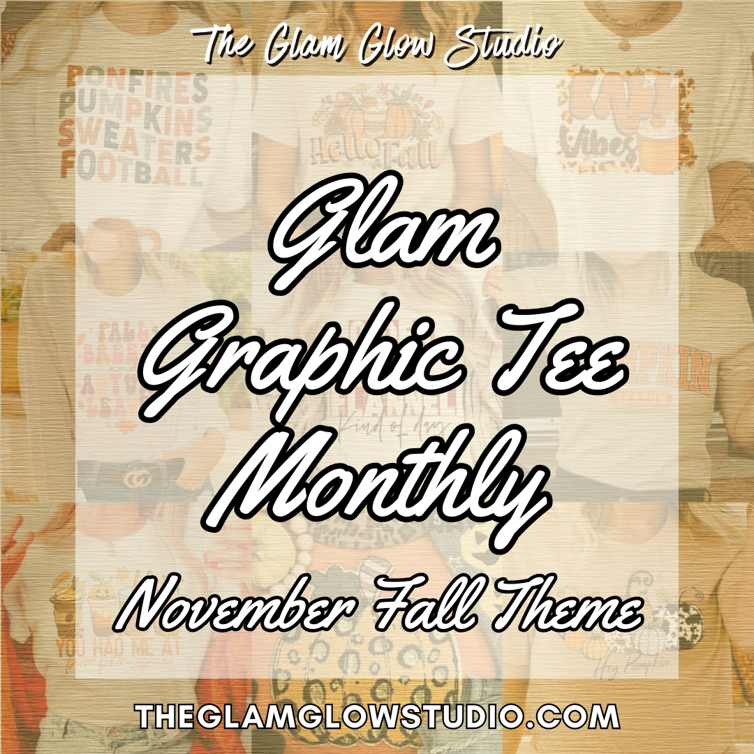 Glam Graphic Tee- Monthly T-Shirt Subscription