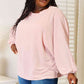Double Take Ribbed Long Sleeve Top