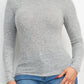 Mock Neck Long Sleeve Top