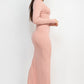 Side Slit Bodycon Maxi Dress