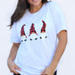 CHRISTMAS GNOME TEE (BELLA CANVAS)