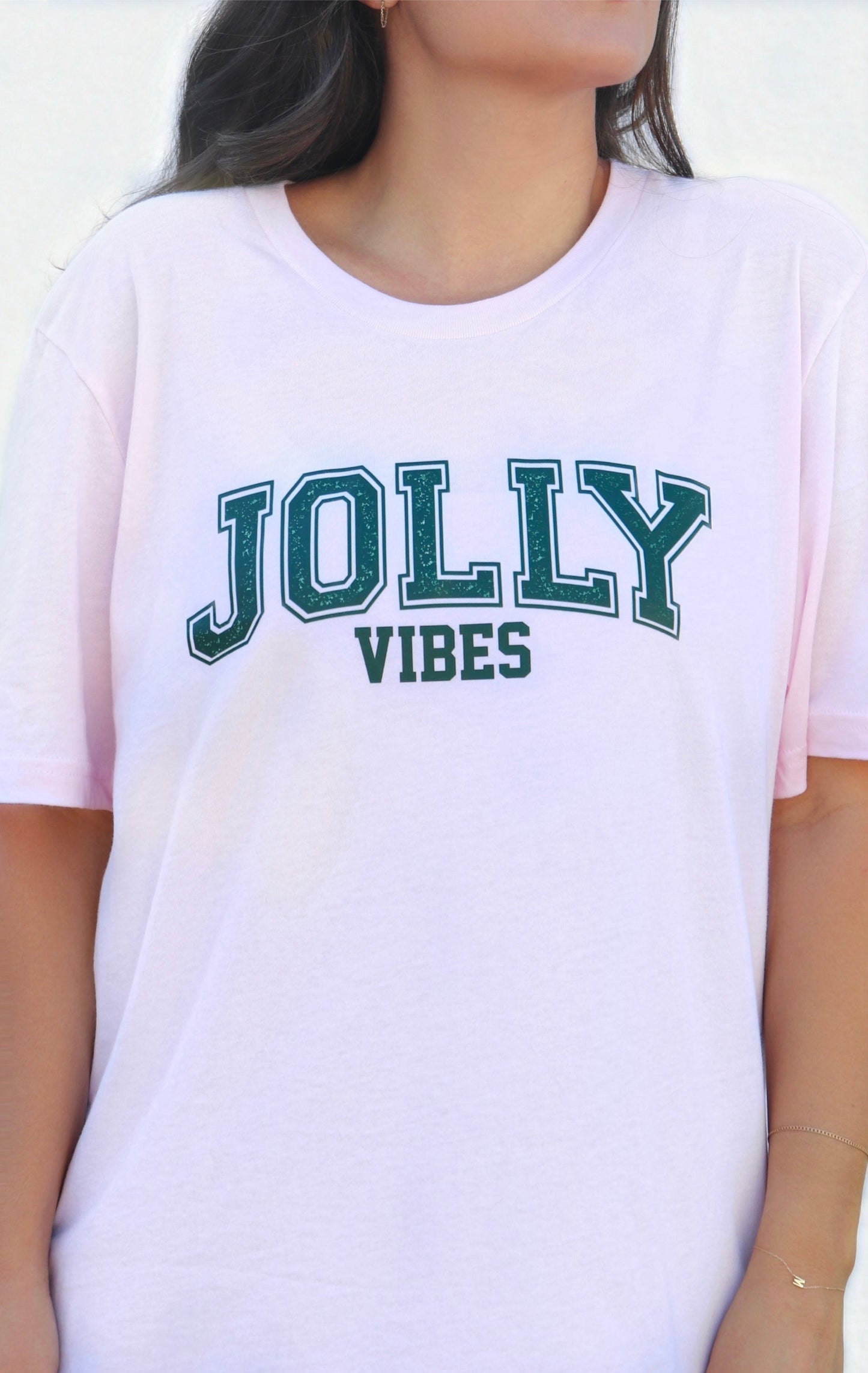 JOLLY VIBES TEE (BELLA CANVAS)