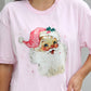 RETRO SANTA TEE (COMFORT COLORS)