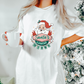 SANTA'S COMING TEE (COMFORT COLORS)