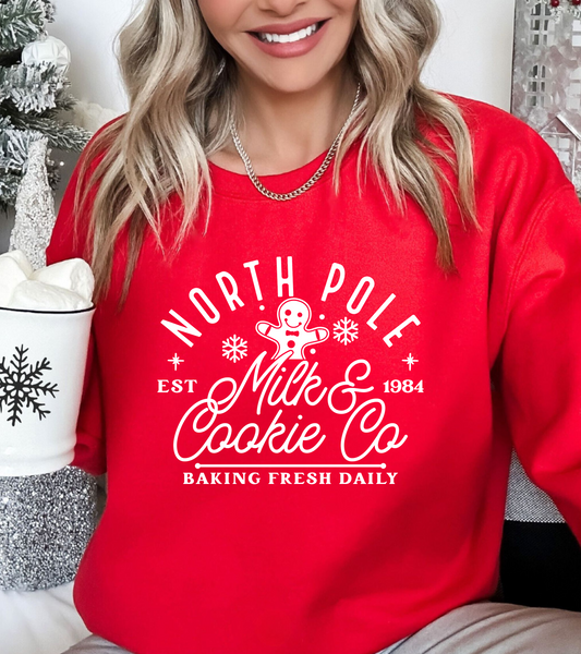 NORTH POLE COOKIE COMPANY SWEATSHIRT