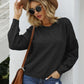 Round Neck Long Sleeve Sweater