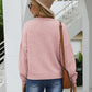 Round Neck Long Sleeve Sweater